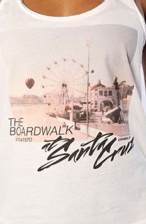 ONeill The Boardwalk Racerback Tank Concrete