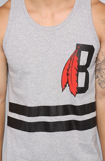 BLVCK SCVLE The B Feather Tank in Gray