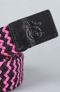 Mishka The Corn Row Belt in Magenta Concrete