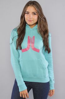 WeSC The Icon Hoody in Dusty Turquoise