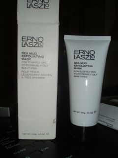 Erno Laszlo Sea Mud Exfoliating Mask 3 5 oz for slightly dry to
