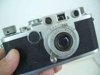 cant find a model name. Leitz Elmar f5cm 13.5 lens. It takes 35mm