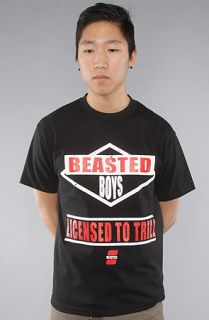 Beasted The Classic Licensed To Trill Tee in Black Red White