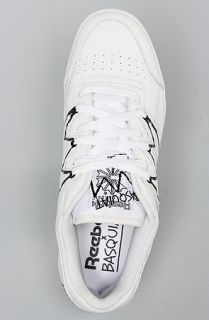 Reebok The Workout Plus Sneaker in White Black
