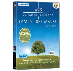 Family Tree Maker 2010 Full UK Version New SEALED
