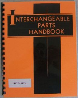 1927 1928 1929 1930 Interchange Parts Erskine Dodge