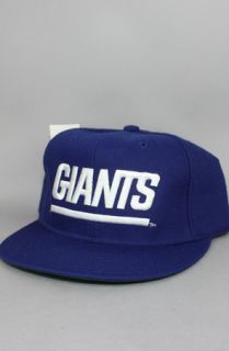 Vintage Deadstock New York Giants Fitted HatBlue