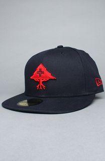 LRG The Crown Hat in Navy Concrete Culture