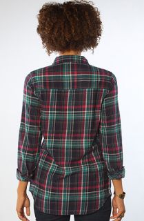 burton the driver plaid flannel in hex sale $ 41 95 $ 50 00 16 % off