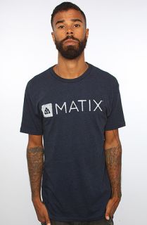 Matix The Monolin Inked Tee in Tri Cobalt