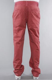 Billionaire Boys Club The Portfolio Chino Pants in Pink Slip