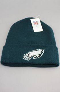 Vintage Deadstock Philadelphia Eagles Cuff BeanieGreen