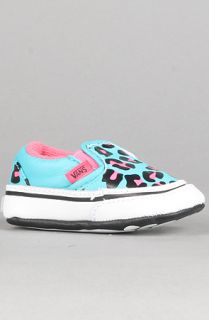 Vans Footwear The Infant Classic SlipOn Sneaker in Blue and Pink