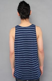 Obey The Riser Tank Top in Light Indigo Cream