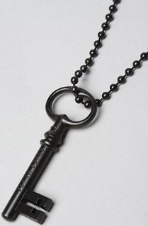 BLVCK SCVLE The Skeleton Key Necklace in Black