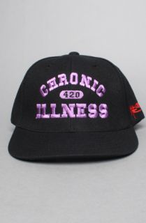 SSUR The Illness Hat in Black Purple Concrete