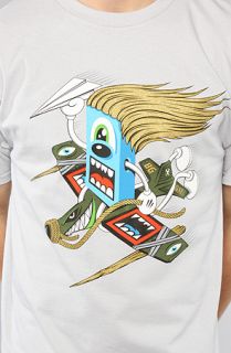 Benny Gold The Greg Mike Glider Plane Tee in Grey