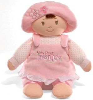 New Gund My First Dolly Brunette Soft Doll Baby Toy 0
