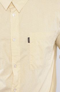 WeSC The Sullivan Buttondown Shirt in Bleached Yellow