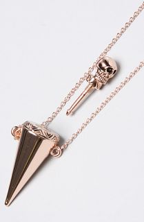 House of Harlow 1960 The Skull Vile Necklace