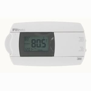 FILTRETE MODEL 3M25 7 DAY DELUXE DIGITAL PROGRAMABLE THERMOSTAT WITH