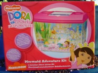 New Dora Mermaid Adventure Aquarium Kit Fish Tank DRAT2