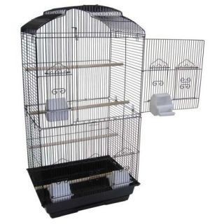  Parakeet Cockatiel Lovebird Finch Cages Bird Cage 6803 Black