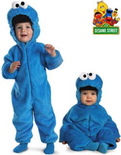 Sesame Street Cookie Monster Plush Costume Toddler 2T