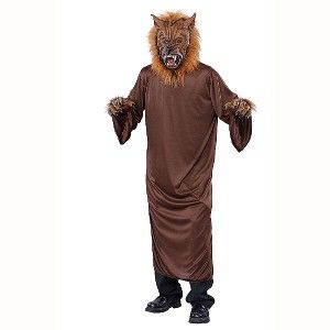  Werewolf Big Bad Wolf Halloween Costume with Mask One Size New