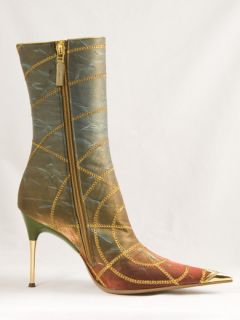 New Hamlet Couture Multicolor Boots Size 38 US 8