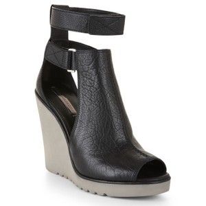 BCBG Finley Wedge Sandal With Double Ankle Strap