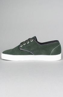 Emerica The Laced Sneaker in Dark Green