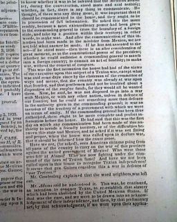 Texas Revolution Fannin Goliad Massacre 1836 Newspaper