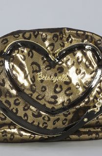 Betsey Johnson The Betseyville Tassel My Heart Hobo in Gold