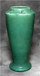 Vtg 1928 Rookwood Matte Green Vase # 2112 Arts & Crafts 6 1/4