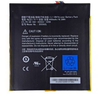   4400mAh Replacement Battery 3555A2L For  Kindle Fire Table pc