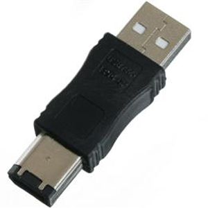 Firewire IEEE 1394 6pin to USB Male Converter Adapter N