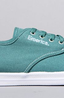 Emerica The Wino Sneaker in Green White