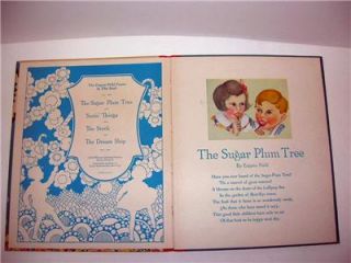 Eugene Field 1929 Sugar Plum Tree Color Illustrations