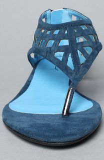 Sole Boutique The Orleans Sandal in Blue
