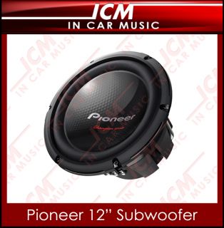 TS W310D4 Pioneer 12 inch Champion Series Subwoofer With Dual 4 Voice