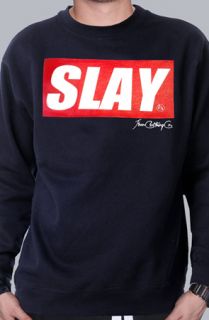 jbonclothingco slay crewneck sweater navy $ 54 00 converter share on