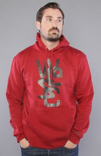 WeSC The Overlay Hoody in Rio Red Concrete