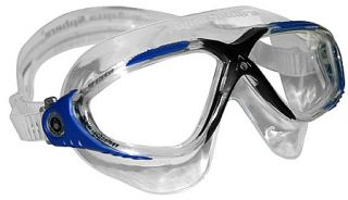 Aqua Sphere Vista Swim Goggles Blk Blue CLR Skirt Lens