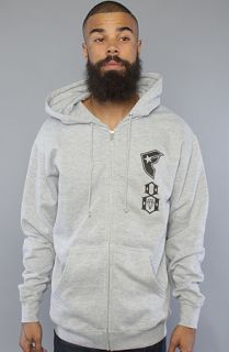 Famous x REBEL8 The Earth Girls Are Easy Zip Up Hoody in Athletic