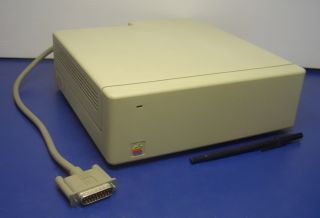 Vintage Apple External HDD 20MB M0135 HD20 Tested Works
