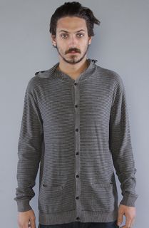 Matix The Hoodigan Sweater in Heather Charcoal