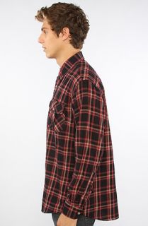 Pendleton The Kingston Buttondown Shirt in Black Red