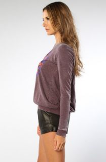 Chaser The Kaleidoscope Poppy Cross Back Pullover Sweatshirt in