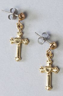 Vintage Boutique The Dangling Crucifix Earrings